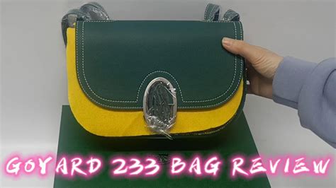 goyard voltaire review|goyard 233 bag price.